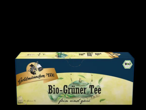 Goldmännchen-TEE Biotee | Bio-Grüner Tee