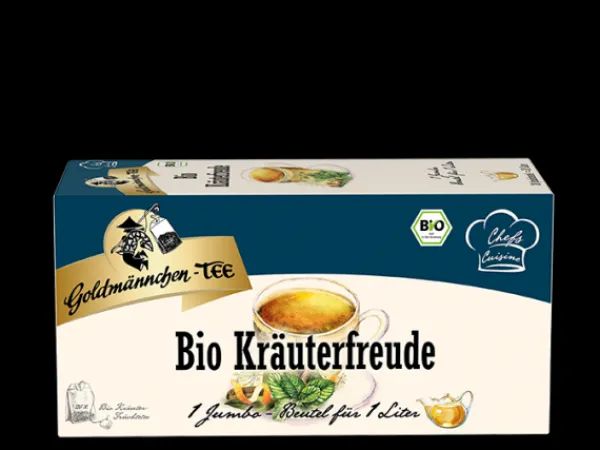 Goldmännchen-TEE Biotee | Bio-Kräuterfreude