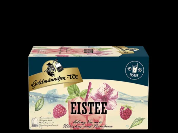 Goldmännchen-TEE Sommerzeit | Eistee Oolong Tee Hibiskus-Himbeere