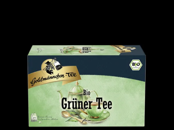 Goldmännchen-TEE Biotee | Grüner Tee