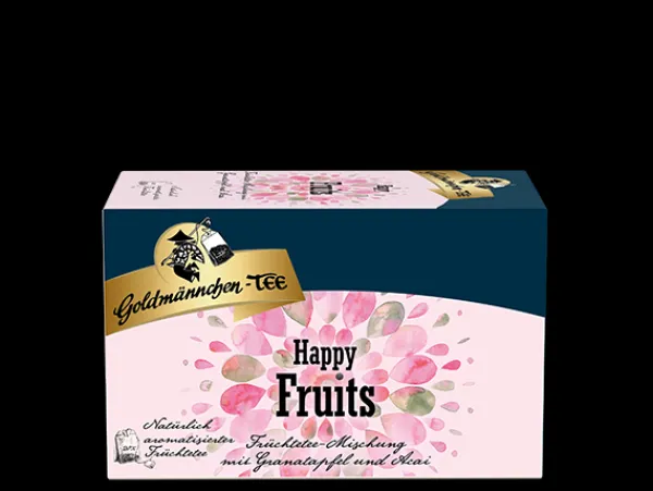 Goldmännchen-TEE Supertees | Happy Fruits mit Granatapfel & Acai